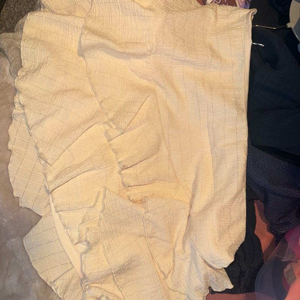 Wild Fable cream skirt